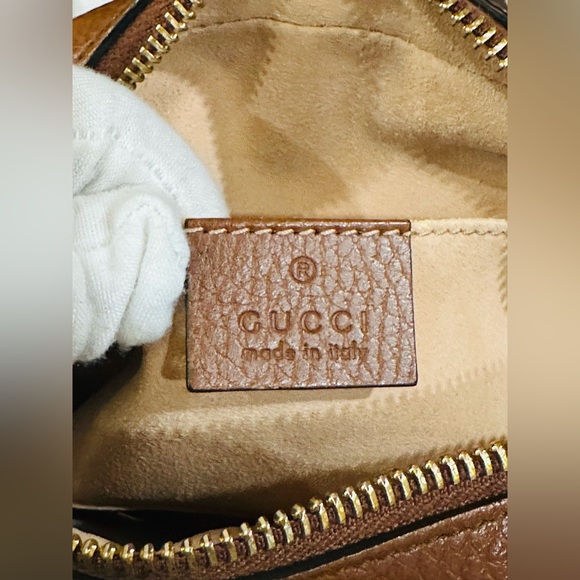 π₯ GUCCI GG DENIM OPHIDIA SHOULDER BAG FULL INCLUSION PRESTINE CONDITION - Picture 10 of 15